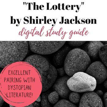 the lottery study guide|The Lottery: a Study Guides.